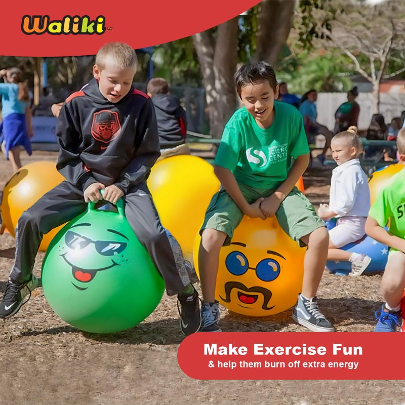 WALIKI Hopper Ball for Teenagers | Hippity Hop | Jumping Hopping Ball | Bouncy Ball Field Day (22""/55CM) - Image 5